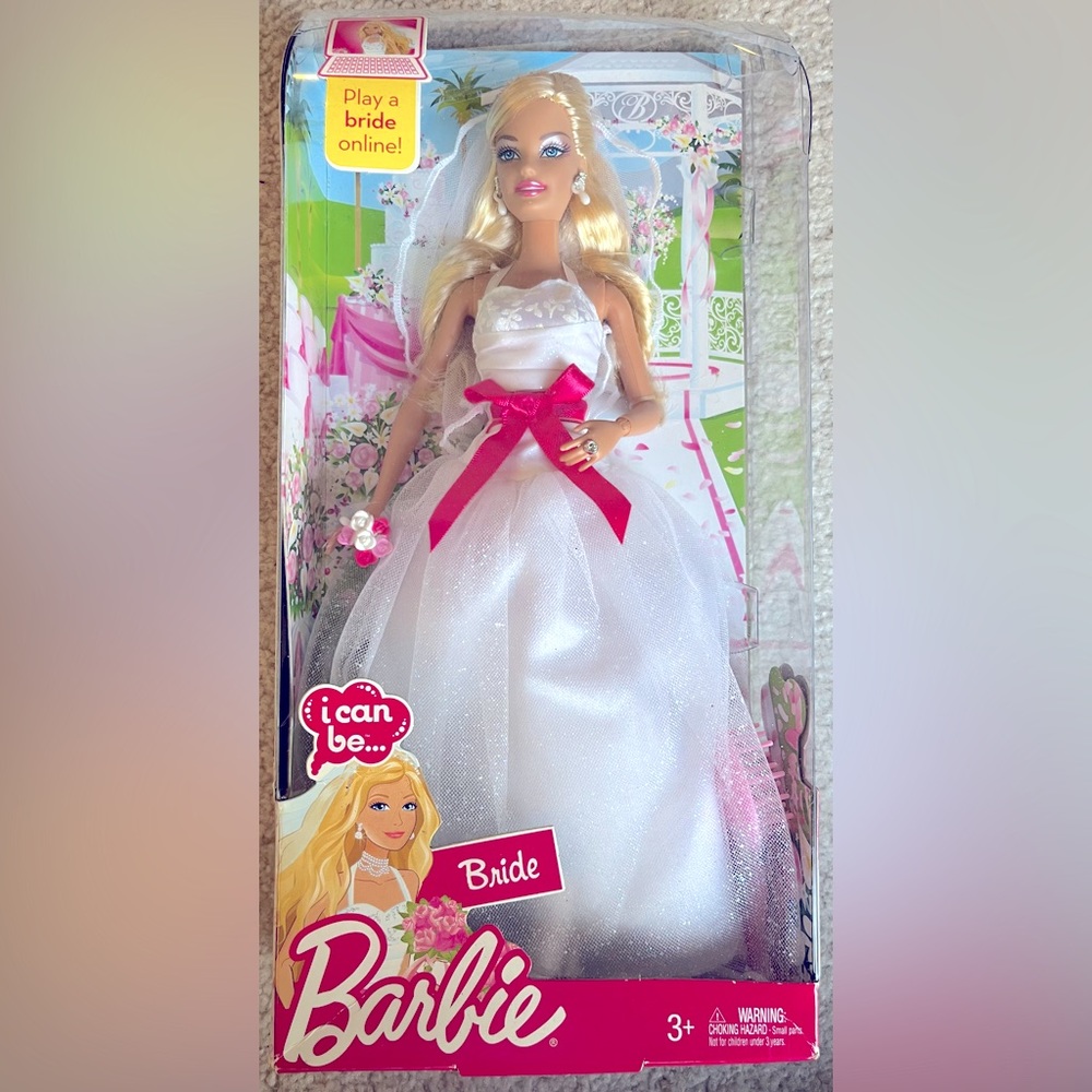 I can be bride Barbie